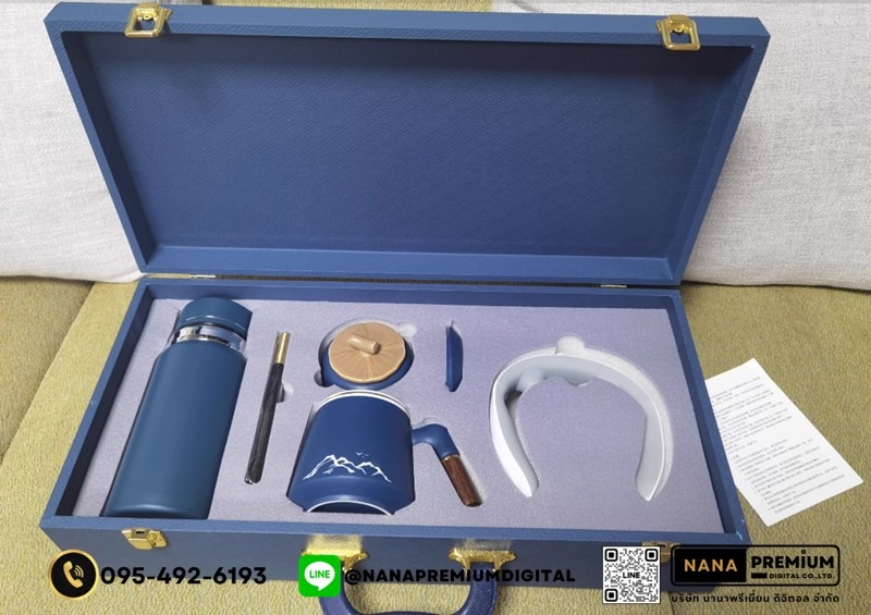 giftset ชุดกิ๊ฟเซ็ท ชุดของขวัญ แก้วน้ำ สมุด ปากกา รับสกรีนโลโก้แก้วน้ำเก็บความเย็น รับทำโลโก้ โรงงานของพรีเมี่ยม ของแจก