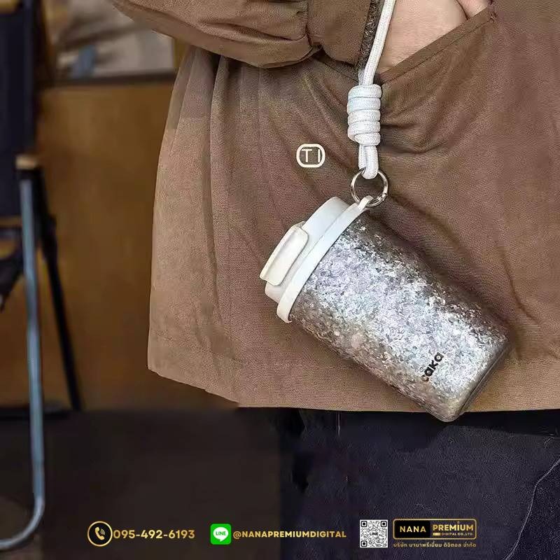 แก้วไทเทเนี่ยม Titanium สวย หรู ทันสมัย รับสกรีนโลโก้แก้วไทเทเนี่ยม รับผลิตแก้วไทเทเนี่ยม