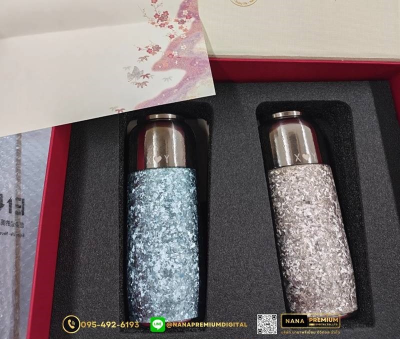 แก้วไทเทเนี่ยม Titanium สวย หรู ทันสมัย รับสกรีนโลโก้แก้วไทเทเนี่ยม รับผลิตแก้วไทเทเนี่ยม