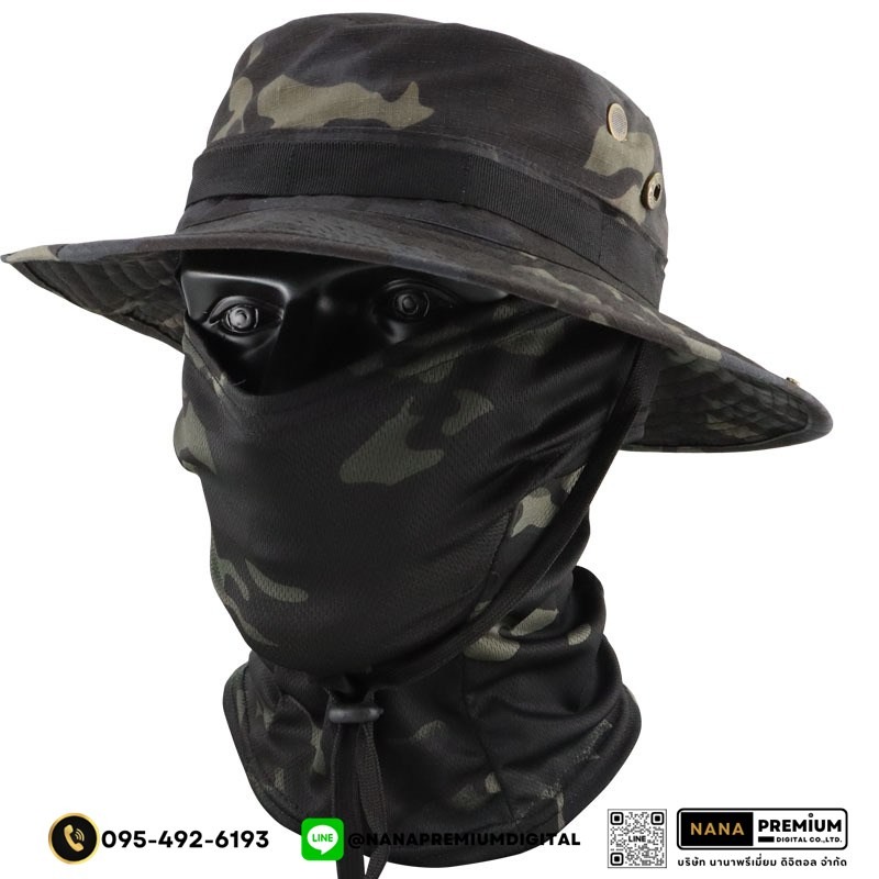 รับผลิตหมวกโม่งทหารปีกกว้าง หมวกลายทหาร กันแดด กันยูวี uv หมวกแก๊ป หมวกGAP รับผลิตหมวก รับปักหมวก รับสกรีนหมวก