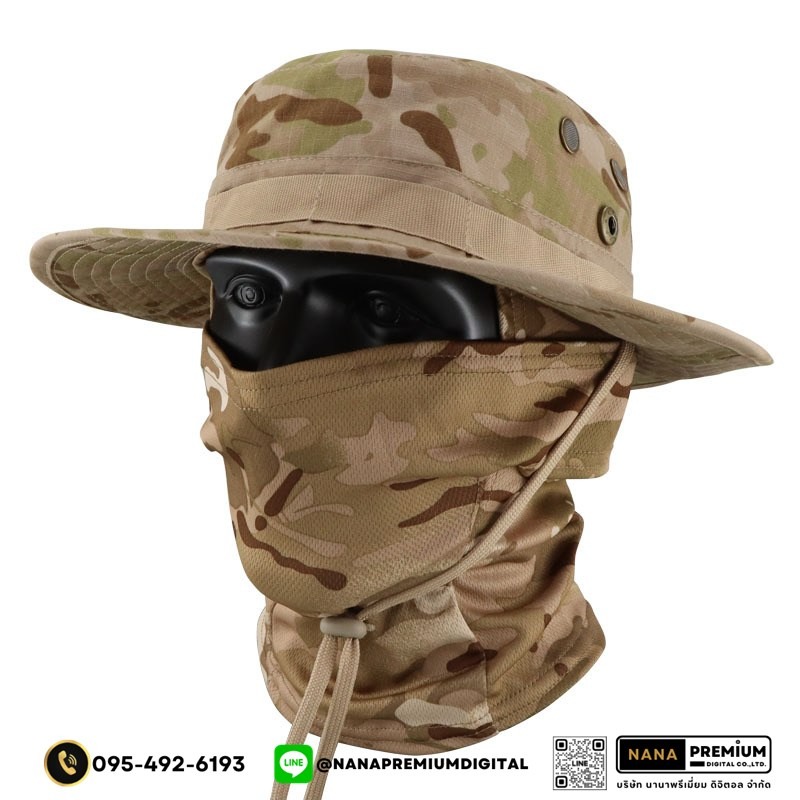 รับผลิตหมวกโม่งทหารปีกกว้าง หมวกลายทหาร กันแดด กันยูวี uv หมวกแก๊ป หมวกGAP รับผลิตหมวก รับปักหมวก รับสกรีนหมวก