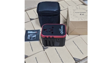 พกพาง่าย ใช้งานสะดวก ด้วยปลั๊ก universal adaptor