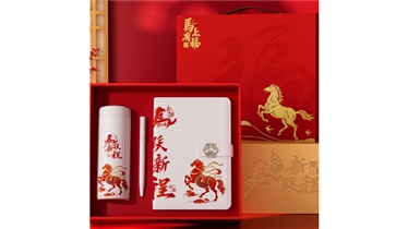 ชุดของขวัญมงคลปีม้าทองเสริมความสำเร็จและร่ำรวย