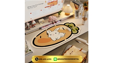 แผ่นรองเมาส์เปลี่ยนโต๊ะทำงานให้น่ามอง