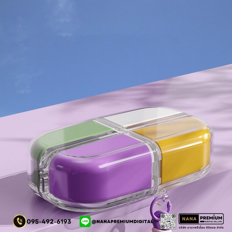 ตลับยาดีไซน์สวย รับผลิตกล่องยา รับสกรีนโลโก้กล่องยา กล่องวิตตามิน พลาสติกขนาดพกพา กล่องใส่ยา กล่องตลับ ใส่ยา กล่องยา ตลับยา แบบพกพา